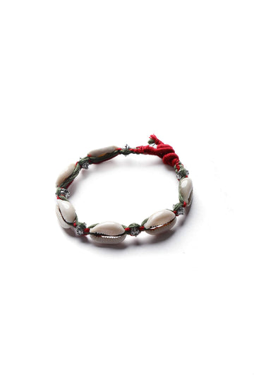 Beaded Seashell Anklet